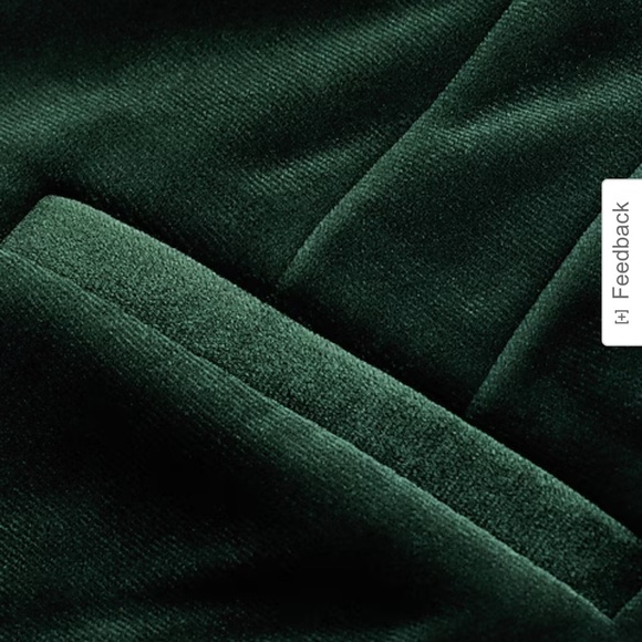 Express Editor Super High Waisted Velvet Flare
Trouser Pant Emerald Green SZ 4R - Picture 3 of 9